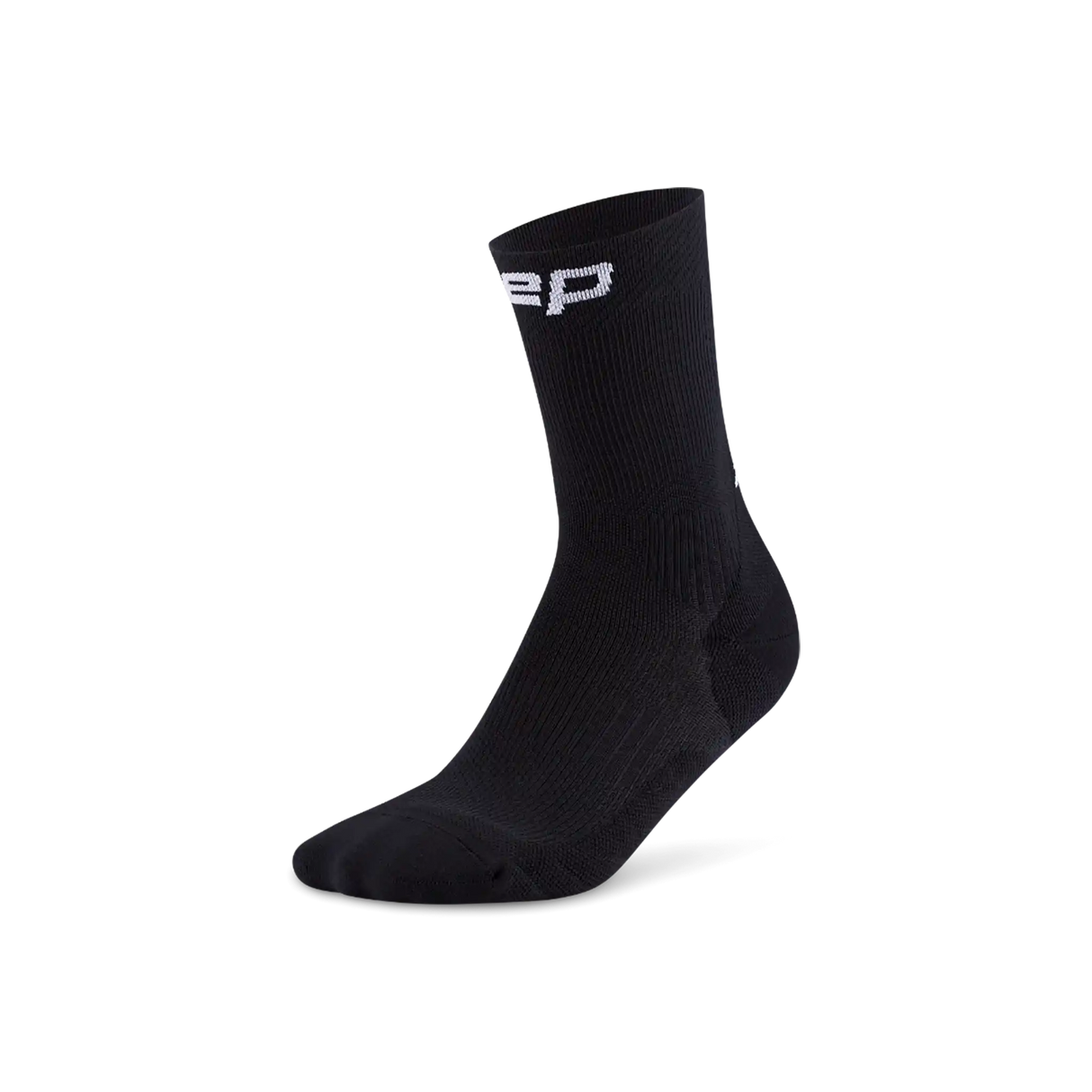 CEP Chaussettes Core Run Mid Cut pour homme - Noir