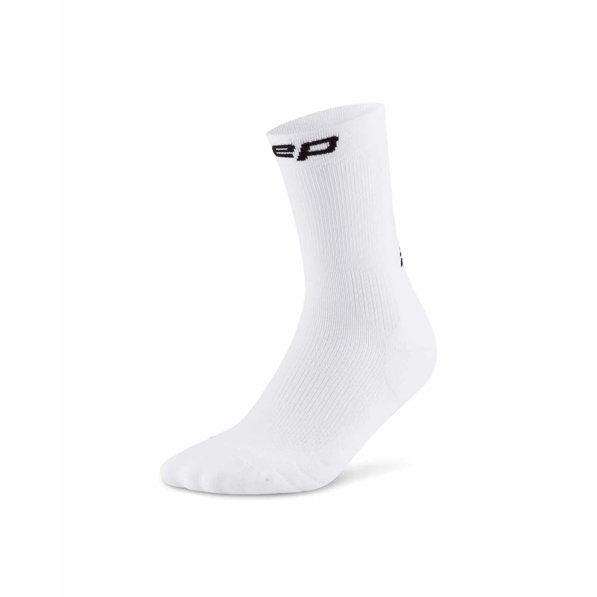 CEP Core Run Mid Cut Socks for Women - White