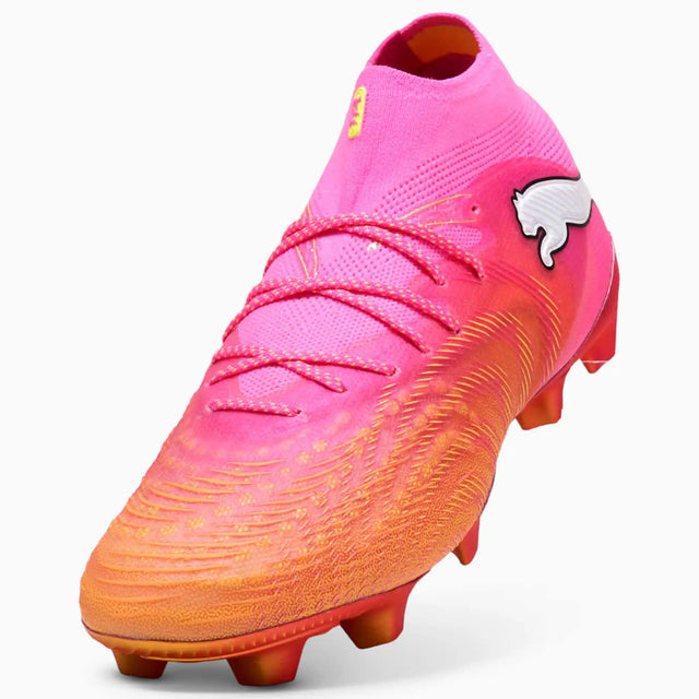 Puma Future 9 Ultimate FG chaussures de soccer à crampons femme - Poison Pink / Sun Stream / Bright Aqua / Puma White