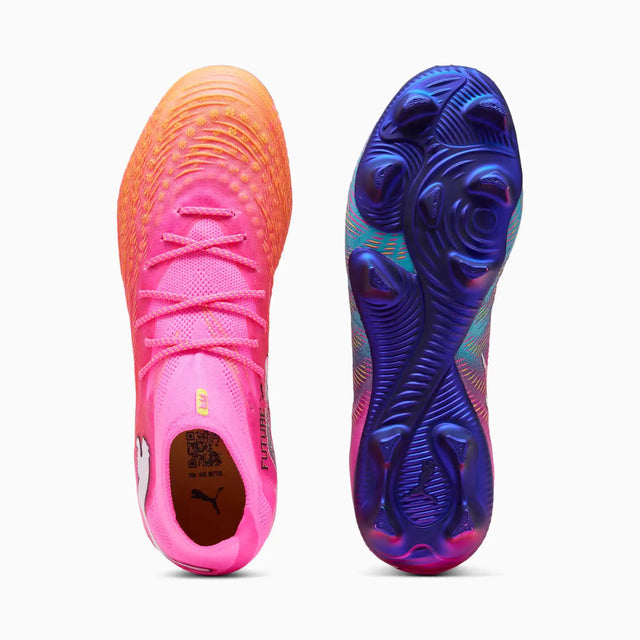 Puma Future 9 Ultimate FG chaussures de soccer à crampons femme - Poison Pink / Sun Stream / Bright Aqua / Puma White