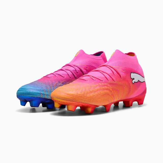 Puma Future 9 Ultimate FG chaussures de soccer à crampons femme - Poison Pink / Sun Stream / Bright Aqua / Puma White