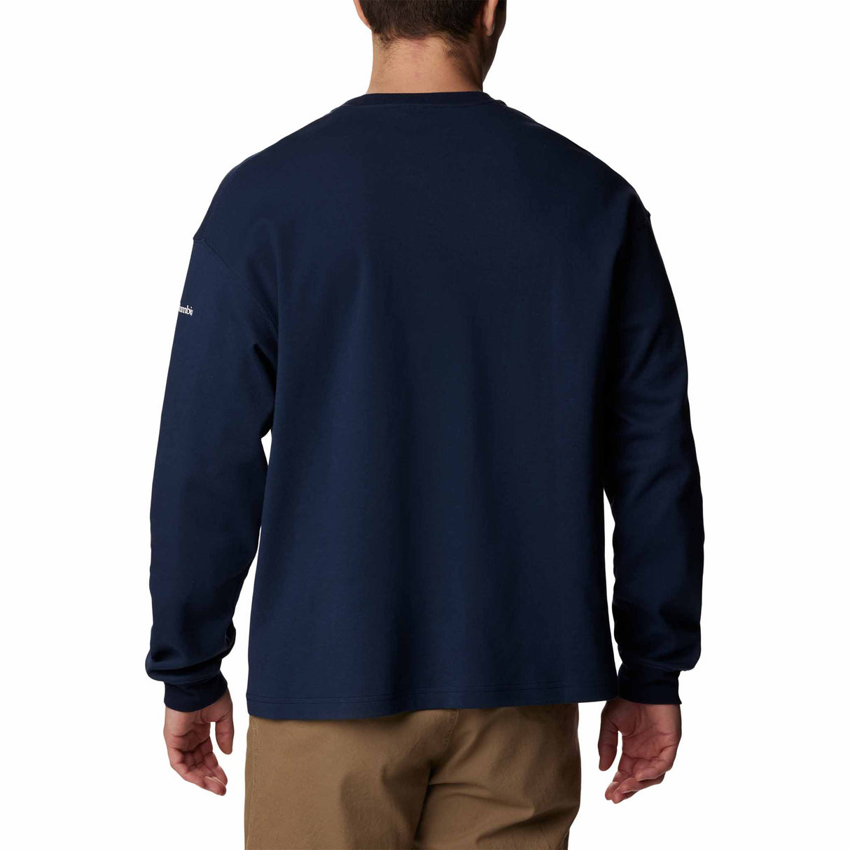 Columbia Duxbery™ Relaxed t-shirt manches longues pour homme - Collegiate Navy / Linear Range Graphic