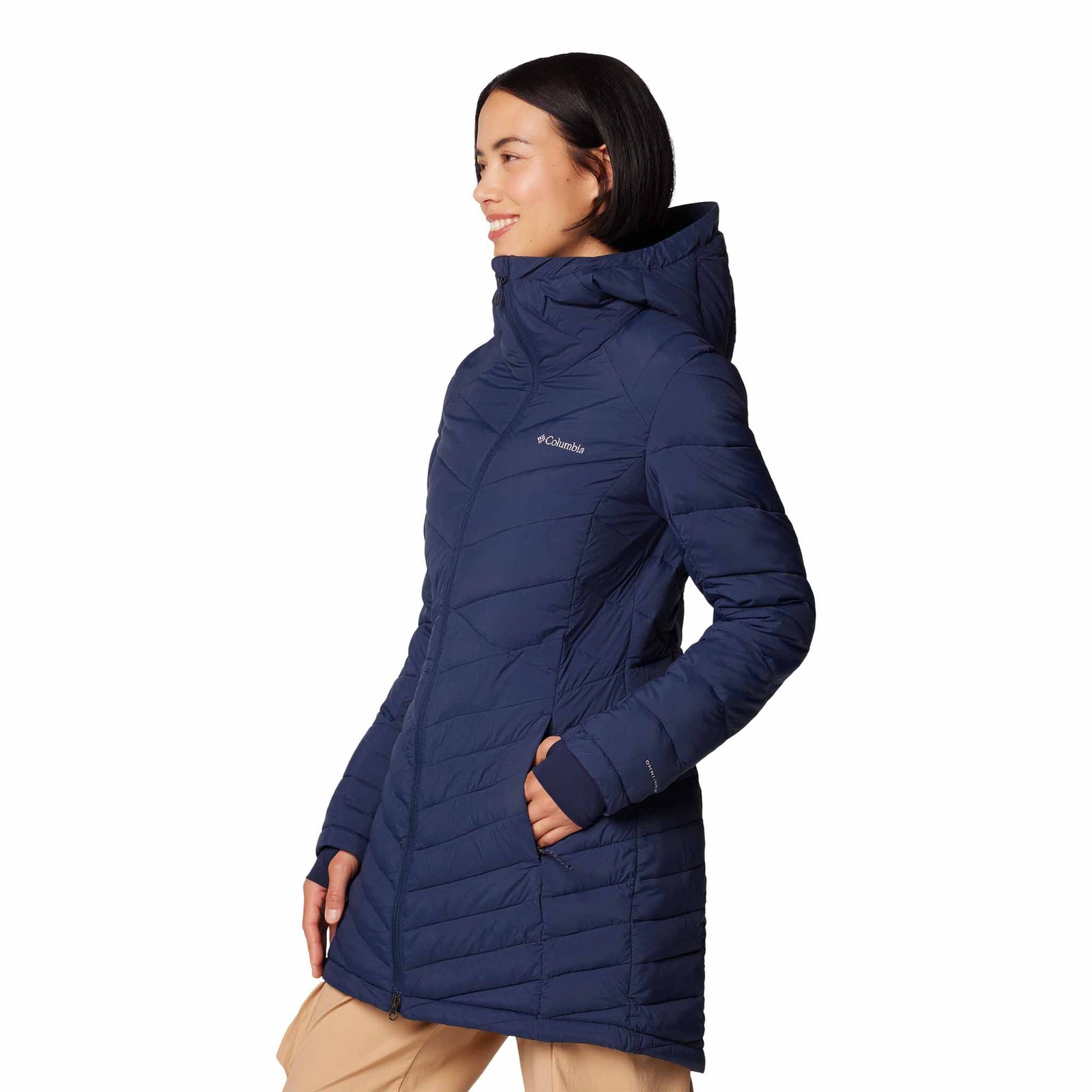 Columbia Columbia Joy Peak II Mid manteau d'hiver à capuche pour femme