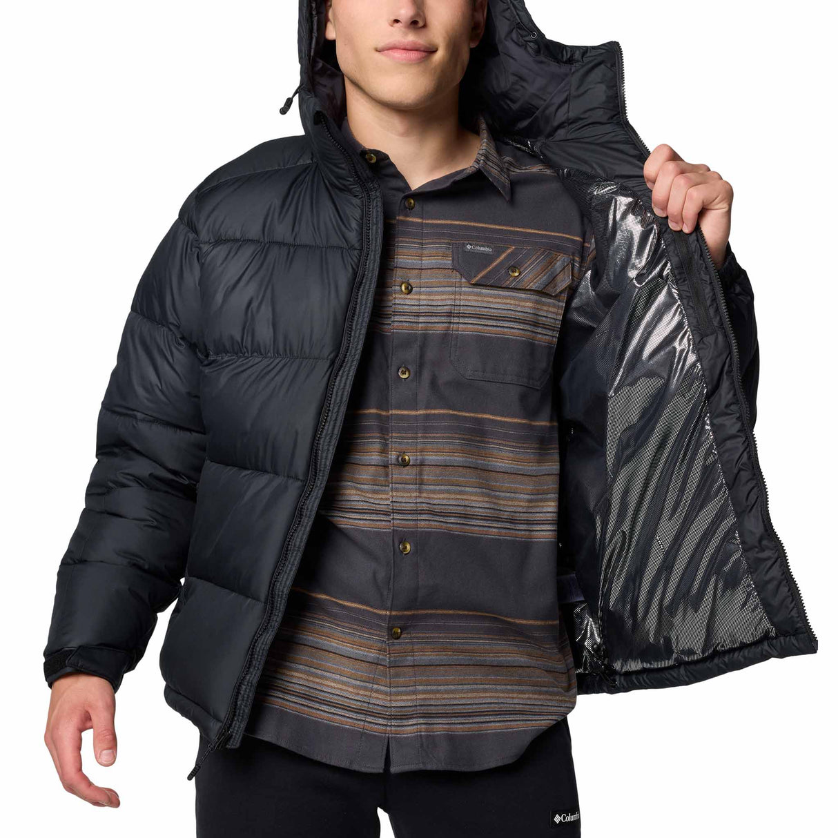 Columbia Columbia Pike Lake II manteau d'hiver à capuchon pour homme
