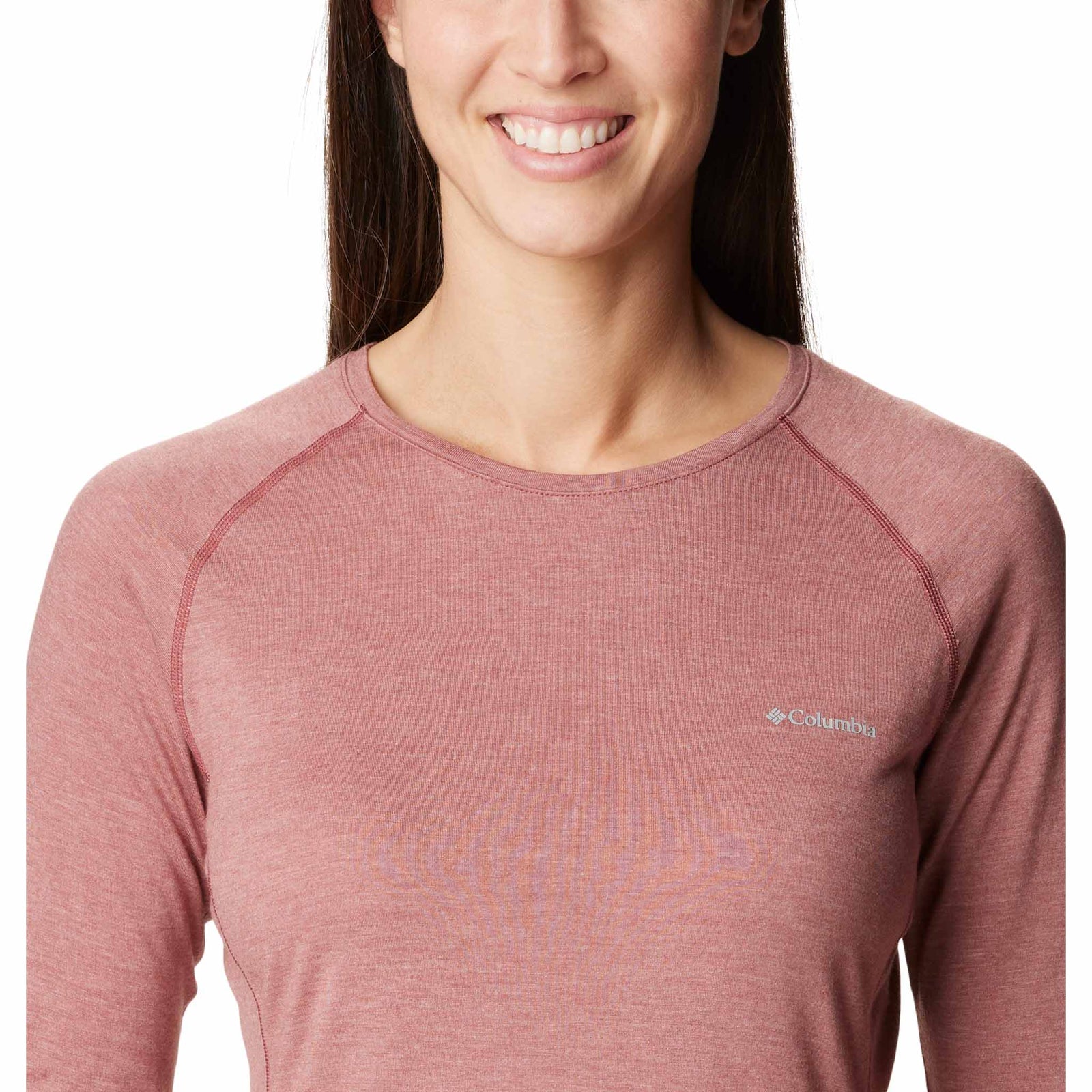 Columbia Columbia Tunnel Springs Wool Crew haut à manches longues pour femme