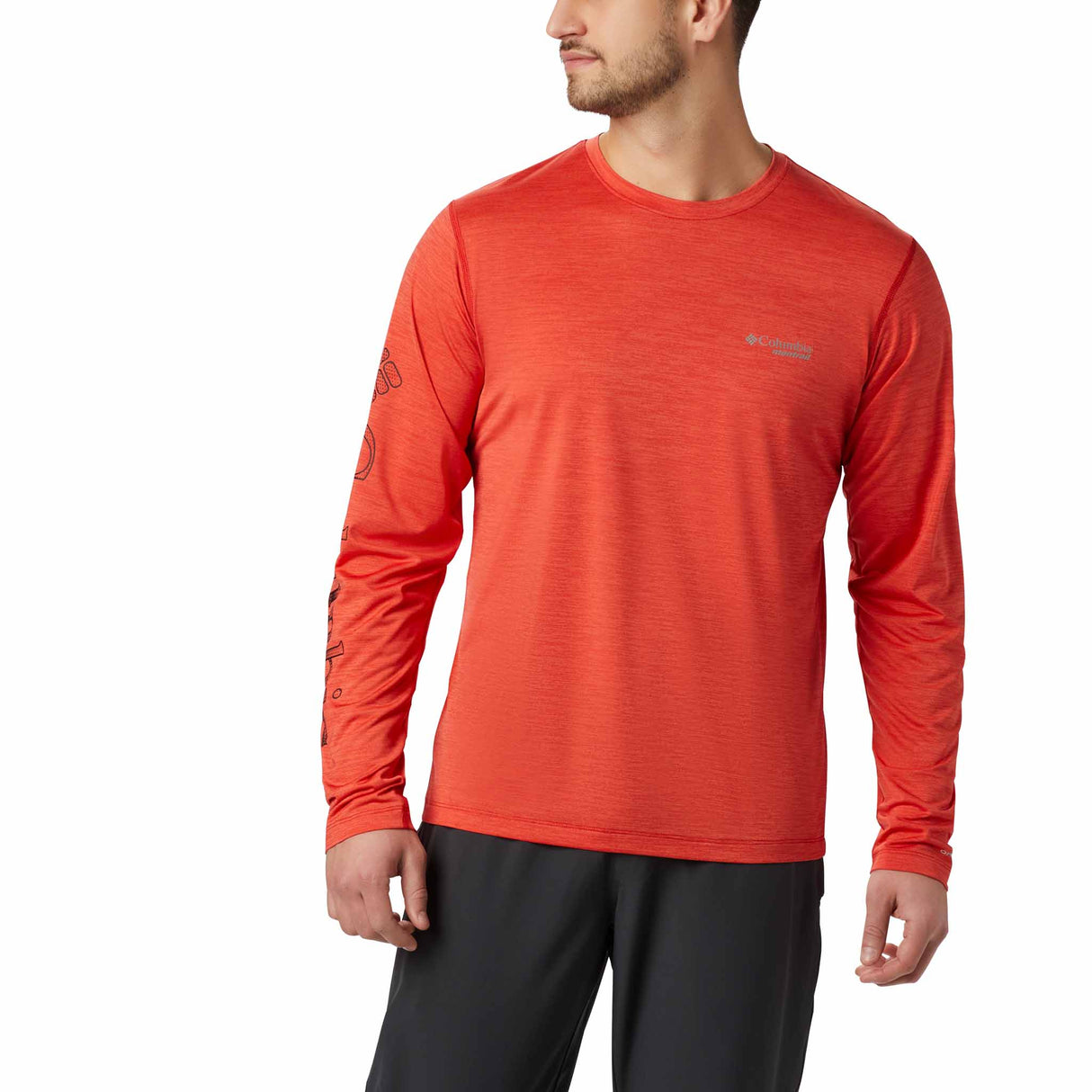 Columbia Columbia t-shirt manches longues Trinity Trail II pour homme