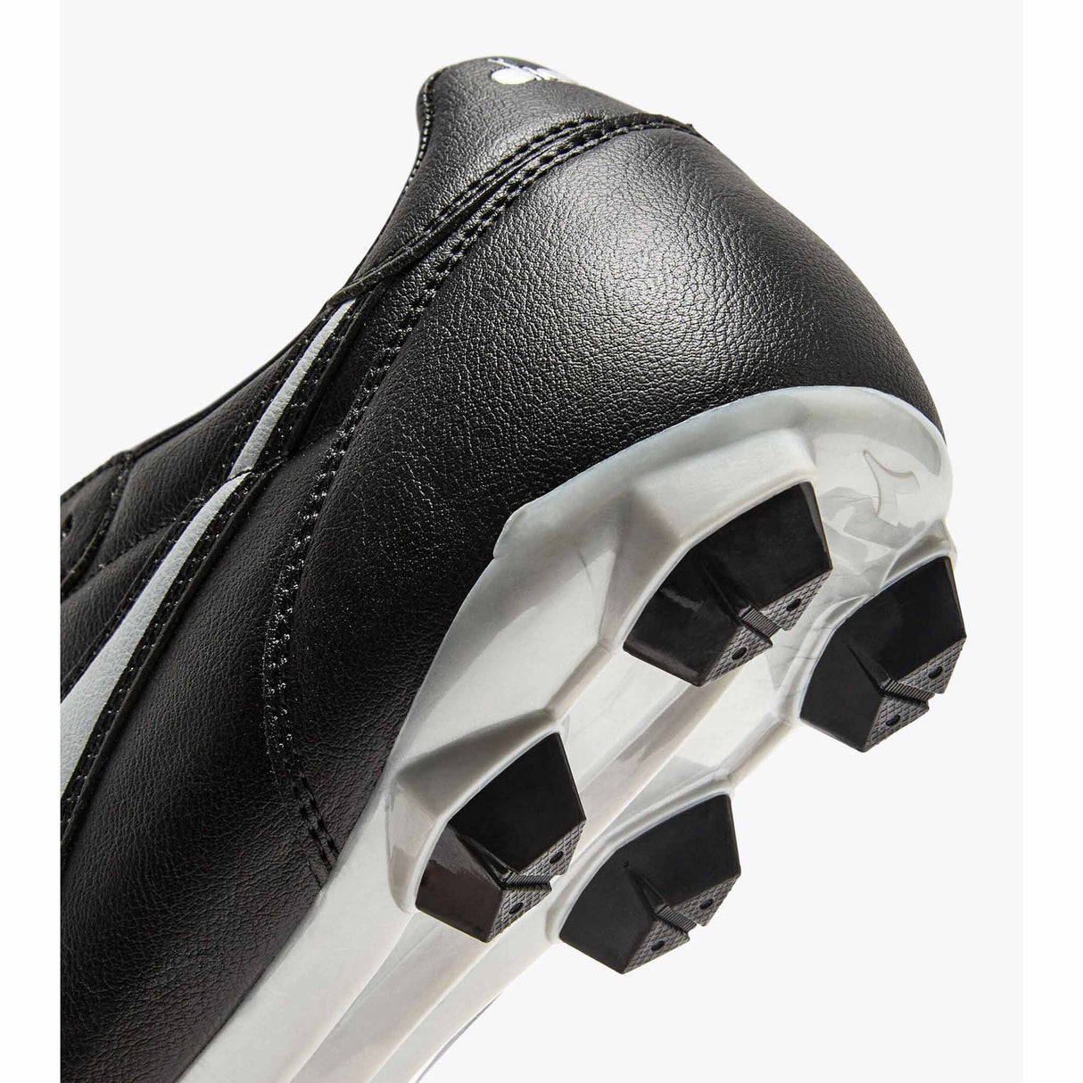 Diadora Brasil R LPU FG Soccer Cleats - Black / Silver