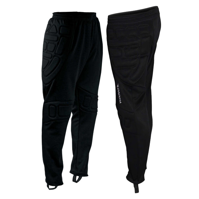 Diadora Padova pantalon de protection pour gardien de but de soccer - Noir