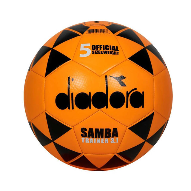 Diadora Samba Classico ballon de soccer d'entrainement - Orange / Noir