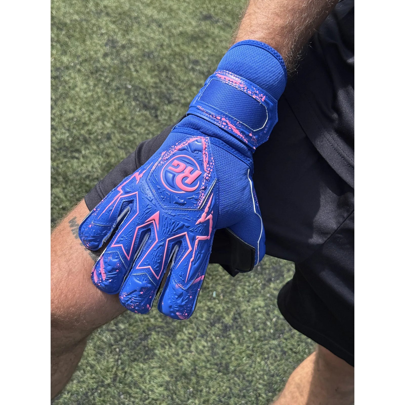 RG Snaga Galaxy 26/27 gants de gardien de but de soccer – vue 5