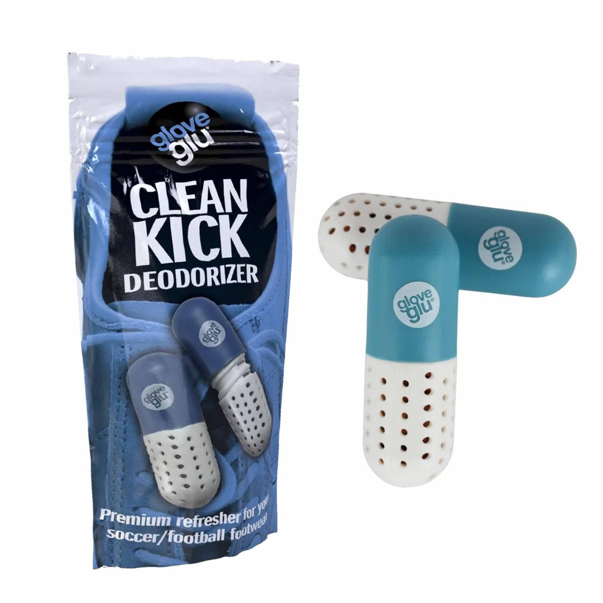 GloveGlu Clean Kick Deodorizer for Soccer Shoes