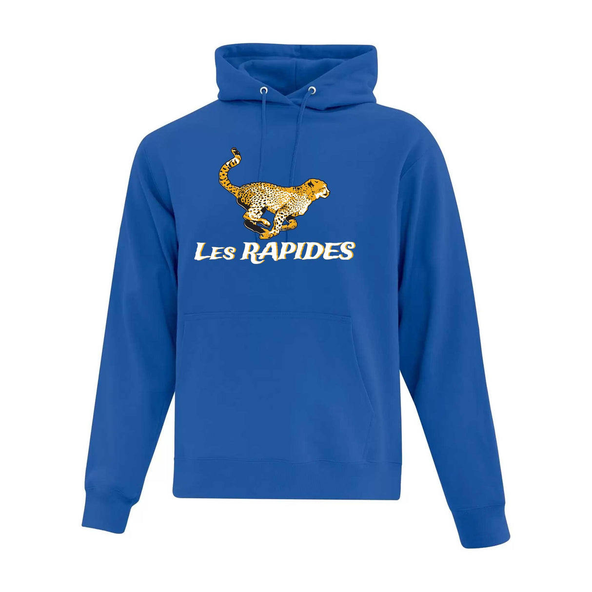 Hoodie Les Rapides de l'École Les Sources - Bleu