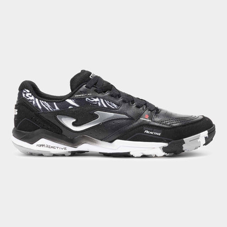 Joma FS Reactive 2501 Turf Soccer Shoes - Black / White