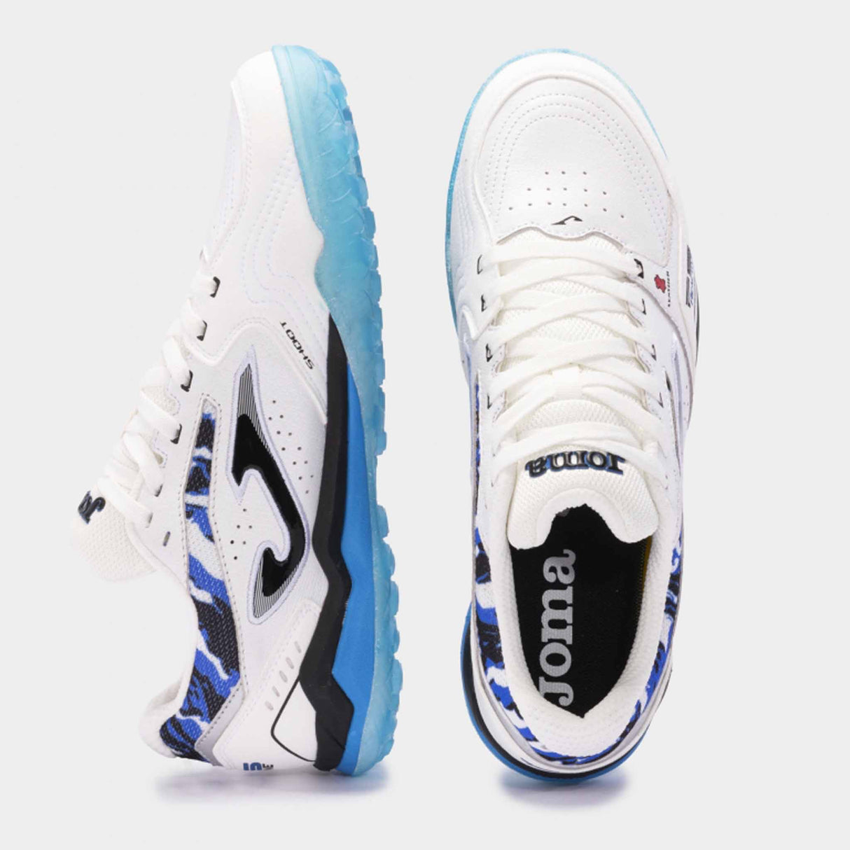 Joma FS Reactive Turf Soccer Shoes - White / Royal