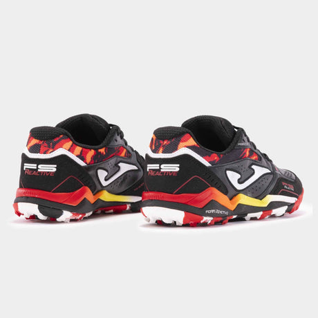 Joma FS Reactive Turf Soccer Shoes - Black / Red / White