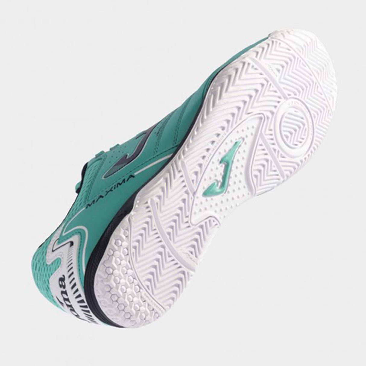 Joma Maxima Futsal Soccer Shoes - Turquoise / White