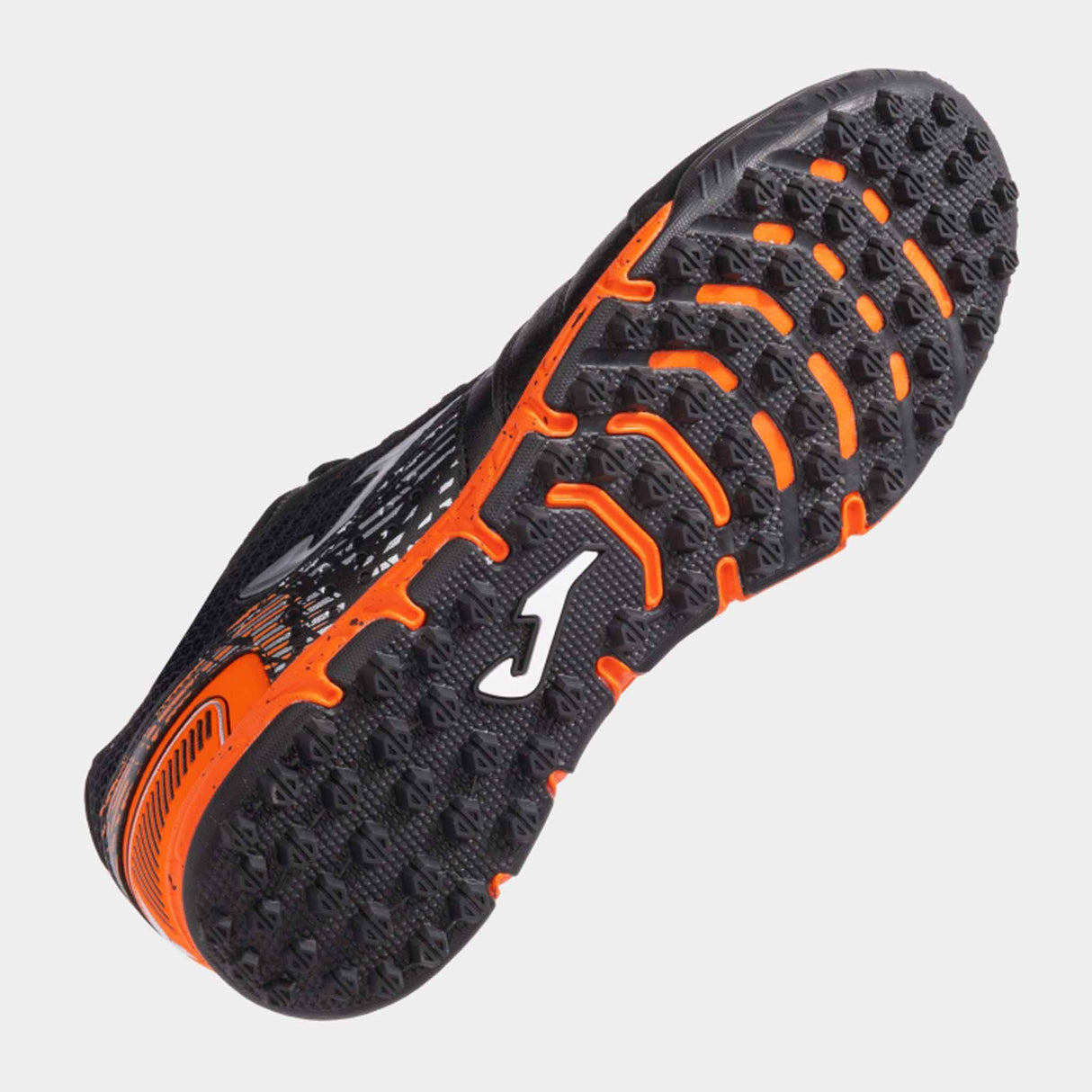 Joma Mundial 2501 Turf Soccer Shoes - Black / Orange