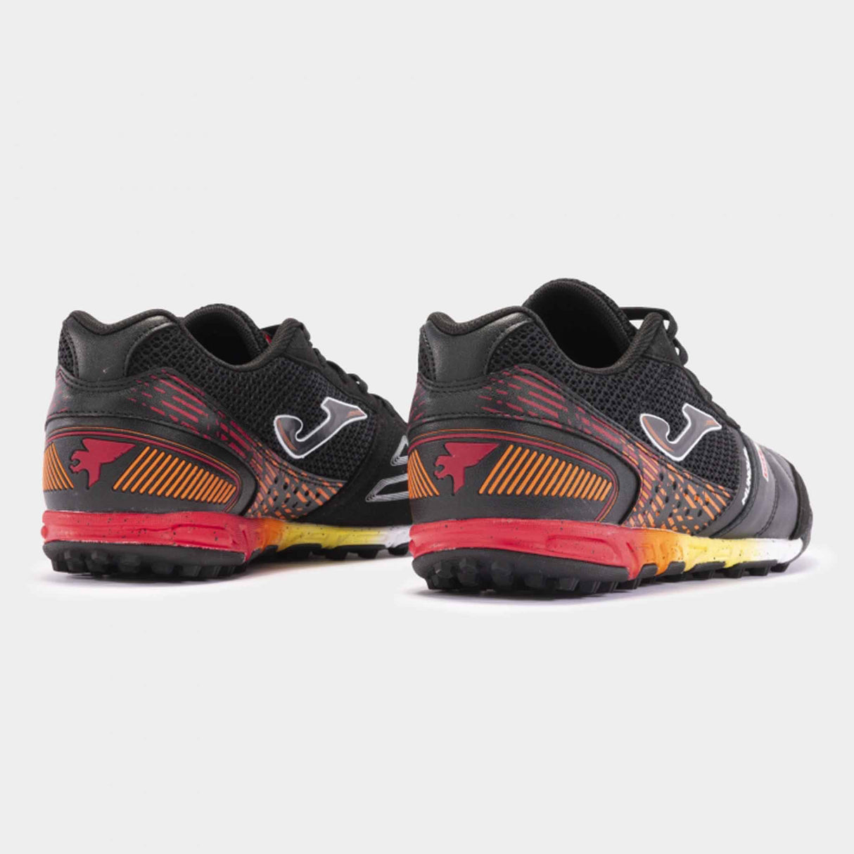 Joma Mundial Turf Soccer Shoes - Black / Red