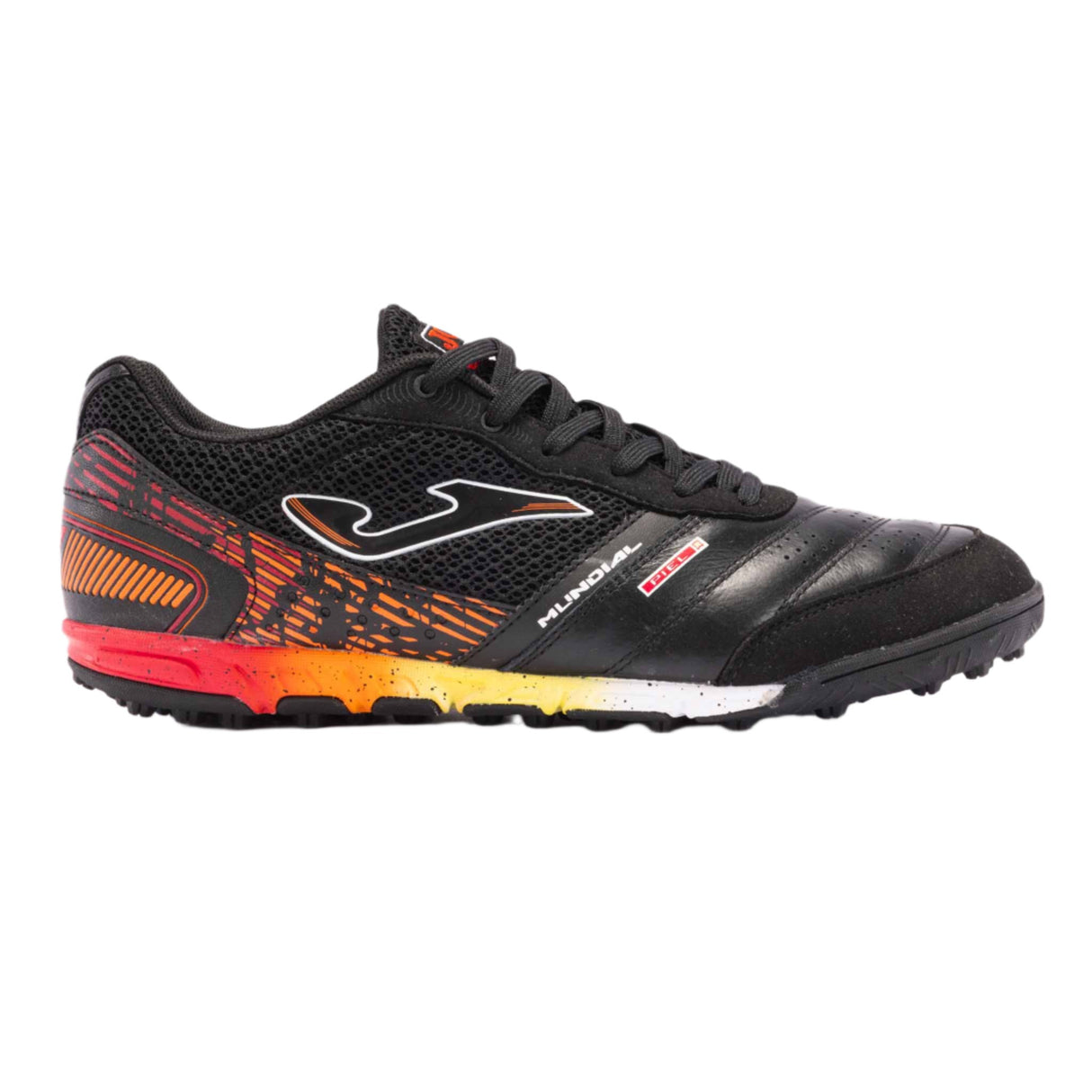 Joma Mundial Turf Soccer Shoes - Black / Red