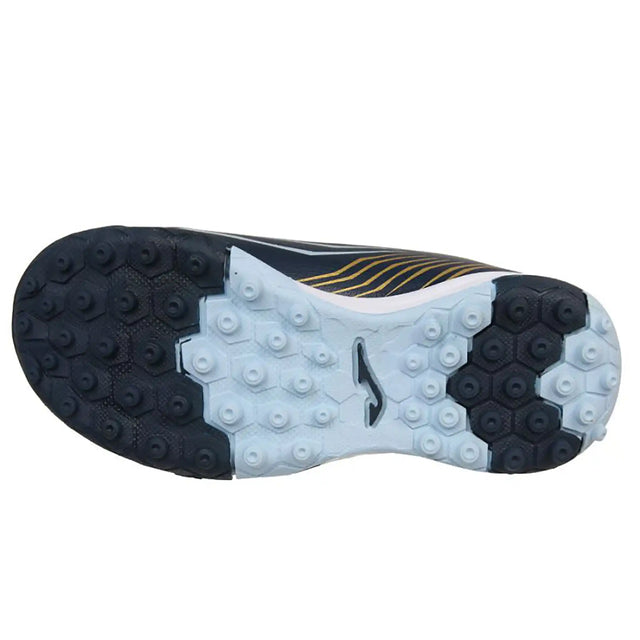 Joma Propulsion 2503 JR Turf chaussures de soccer pour enfant - Bleu/ Or