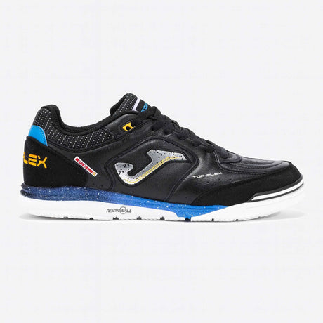 Joma Top Flex Rebound 2501 Futsal Indoor Soccer Shoes - Black / Blue / White