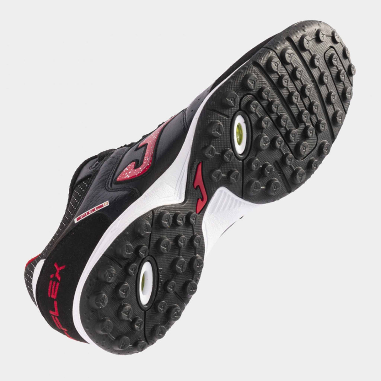 Joma Top Flex Turf Soccer Shoes - Black / Red