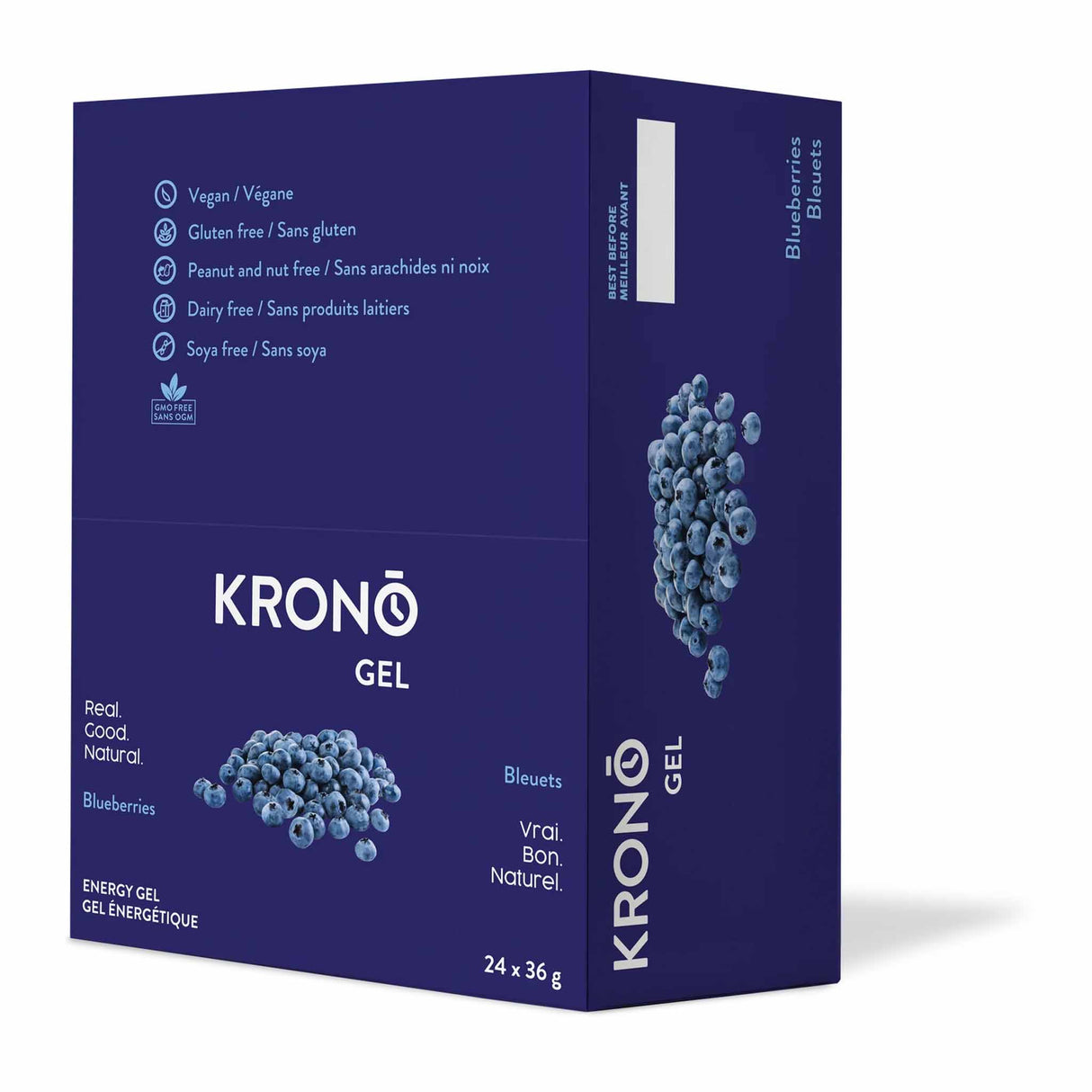 Krono Nutrition Energy Gel Blueberries