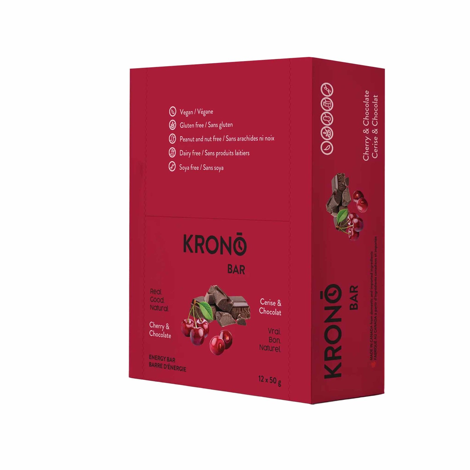 Krono Nutrition Krono Nutrition barres énergétique cerise & chocolat