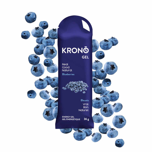 Krono Nutrition Gel énergétique Bleuets - Boîte de 24