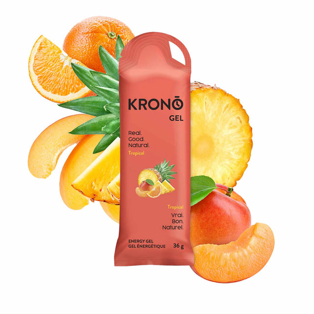 Krono Nutrition Gel énergétique Tropical - Boîte de 24