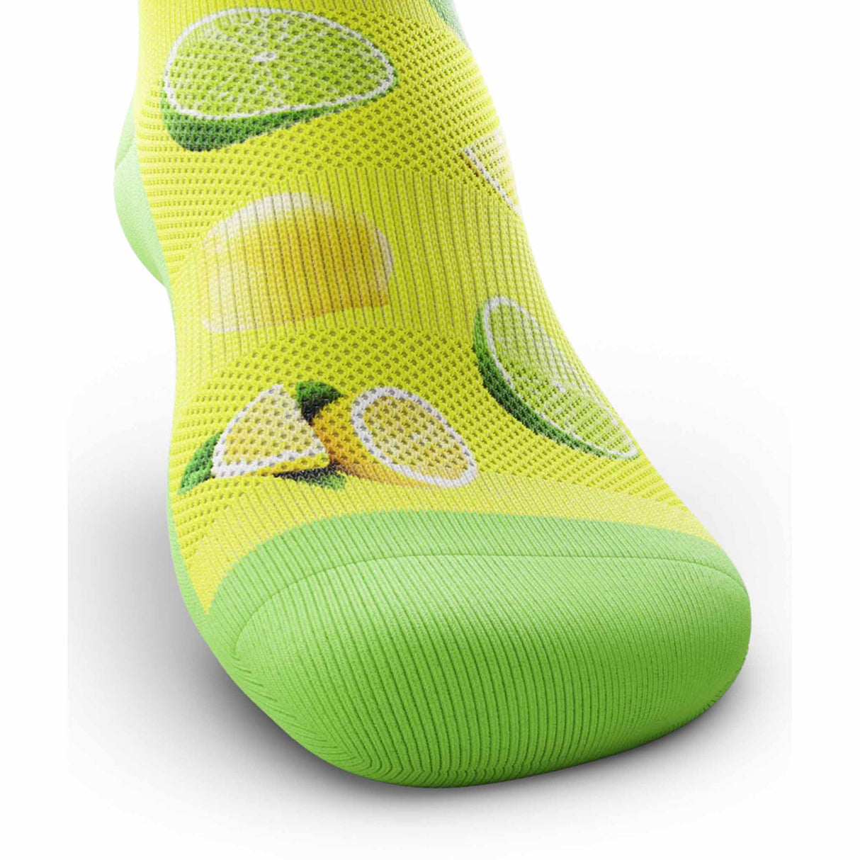 Krono Nutrition Krono chaussettes Outway unisexes de course Citron-Lime