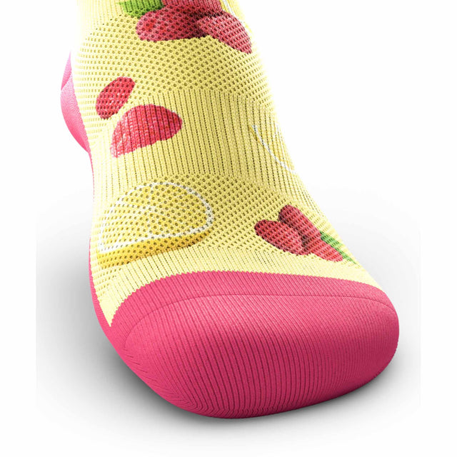Krono Nutrition Krono chaussettes Outway unisexes de course framboise citron