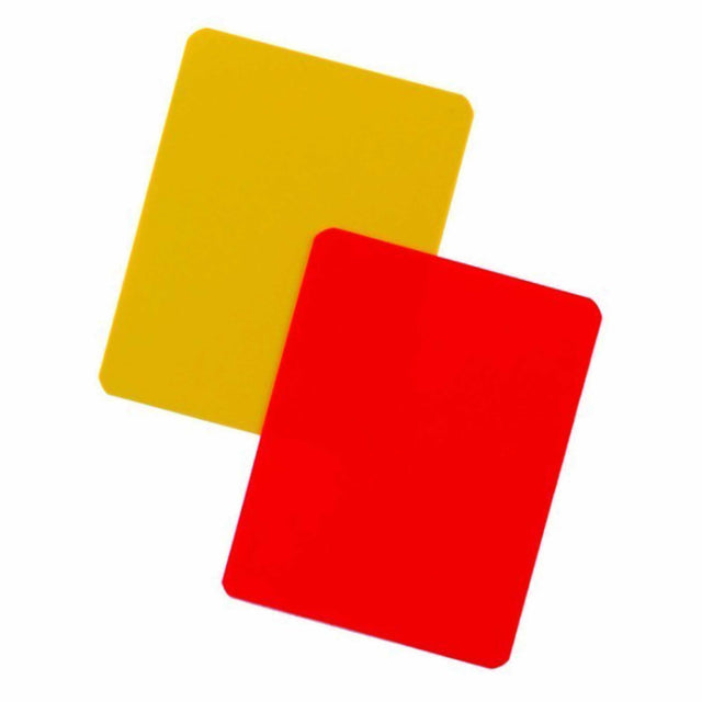 Kwik Goal Kwik Goal cartons jaune et rouge pour arbitre de soccer