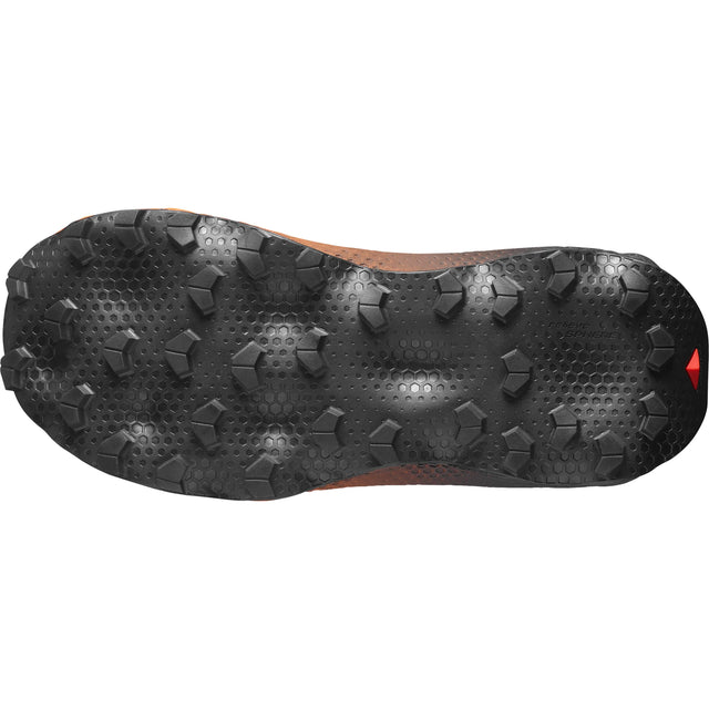 Salomon Ultra Glide 4 trail running shoes for women – Huckleberry / Black / Red Orange (product view 4)