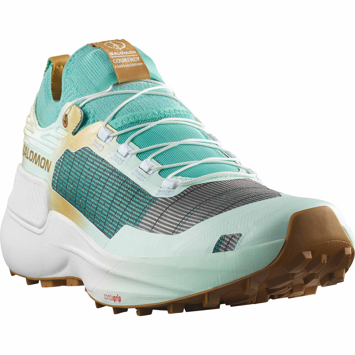 Salomon S/Lab Genesis Limited Courtney Edition 2 Unisex Trail Running Shoes - Waterfall / White / Bay