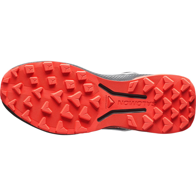 Salomon Genesis 2 GTX chaussures de course en sentier homme - Black / Fiery Red / Ftw Silver