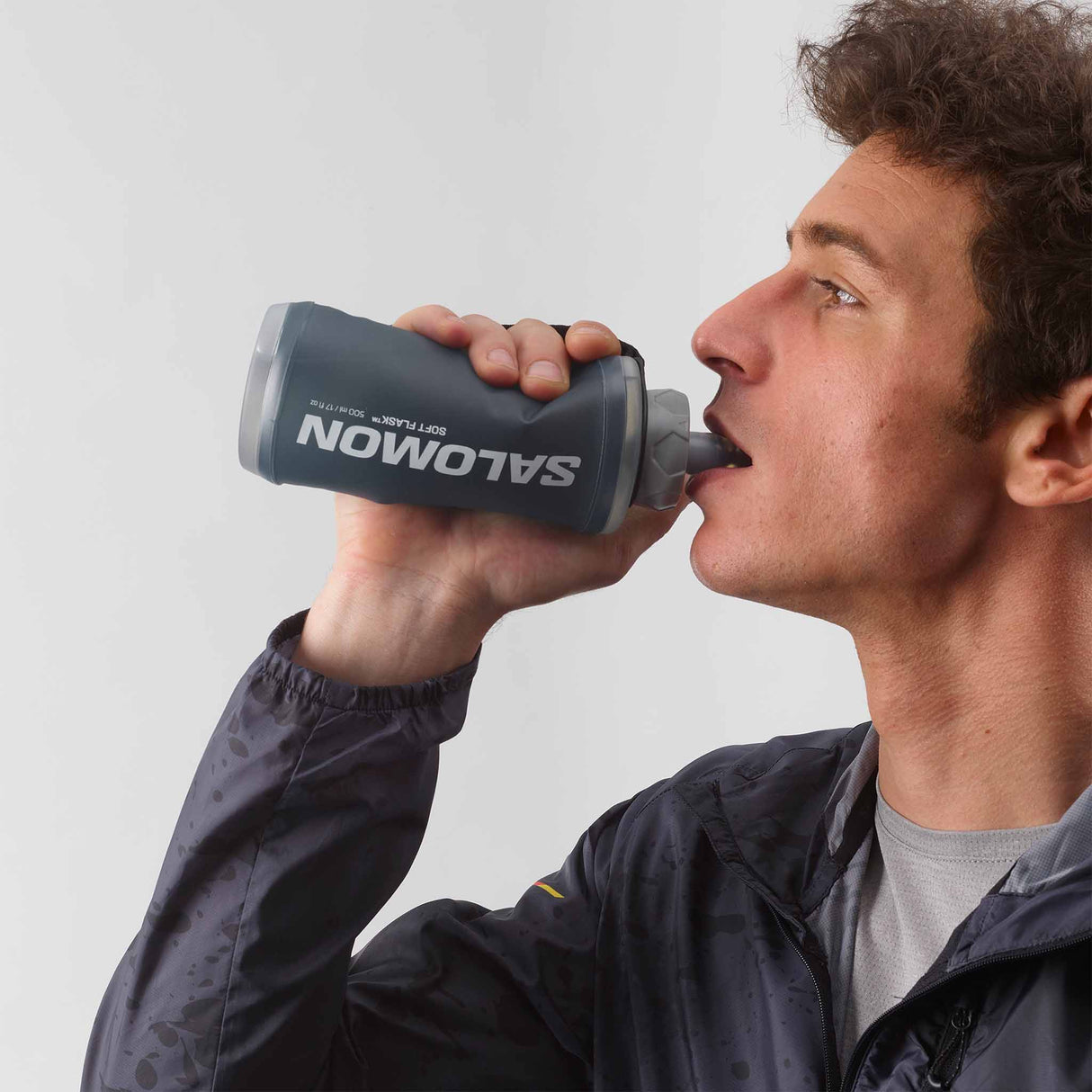 Salomon Active Handheld Soft Flask 500 ml - Black / Slate Grey