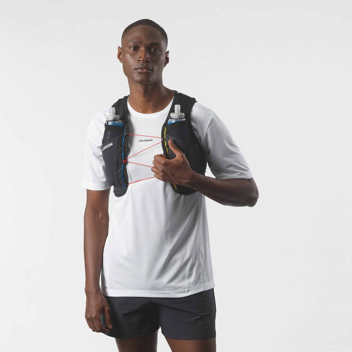 Salomon Sense Pro 6 Race Flag Hydration Vest - Black / White