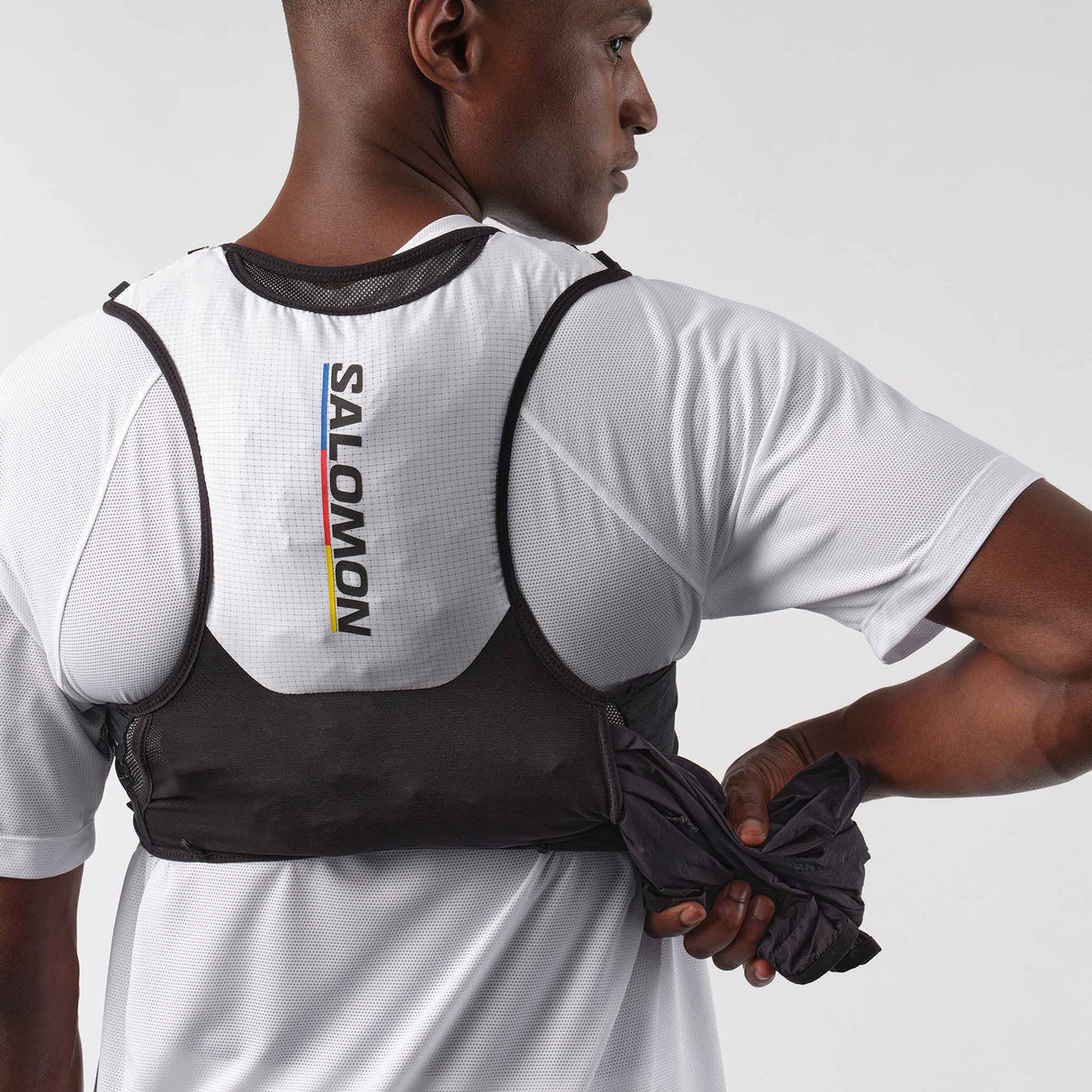 Salomon Sense Pro 6 Race Flag Hydration Vest - Black / White