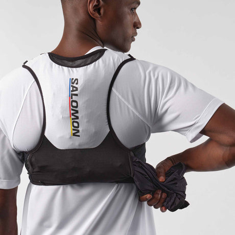 Salomon Sense Pro 6 Race Flag Hydration Vest - Black / White