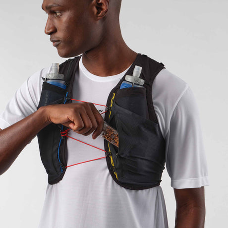 Salomon Sense Pro 6 Race Flag Hydration Vest - Black / White