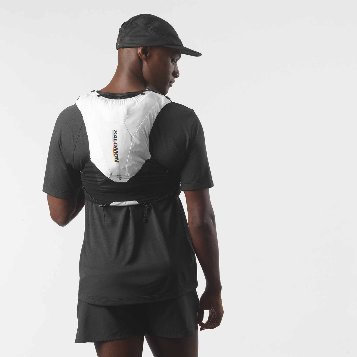 Salomon ADV Skin 5 Race Flag Hydration Vest - Black / White