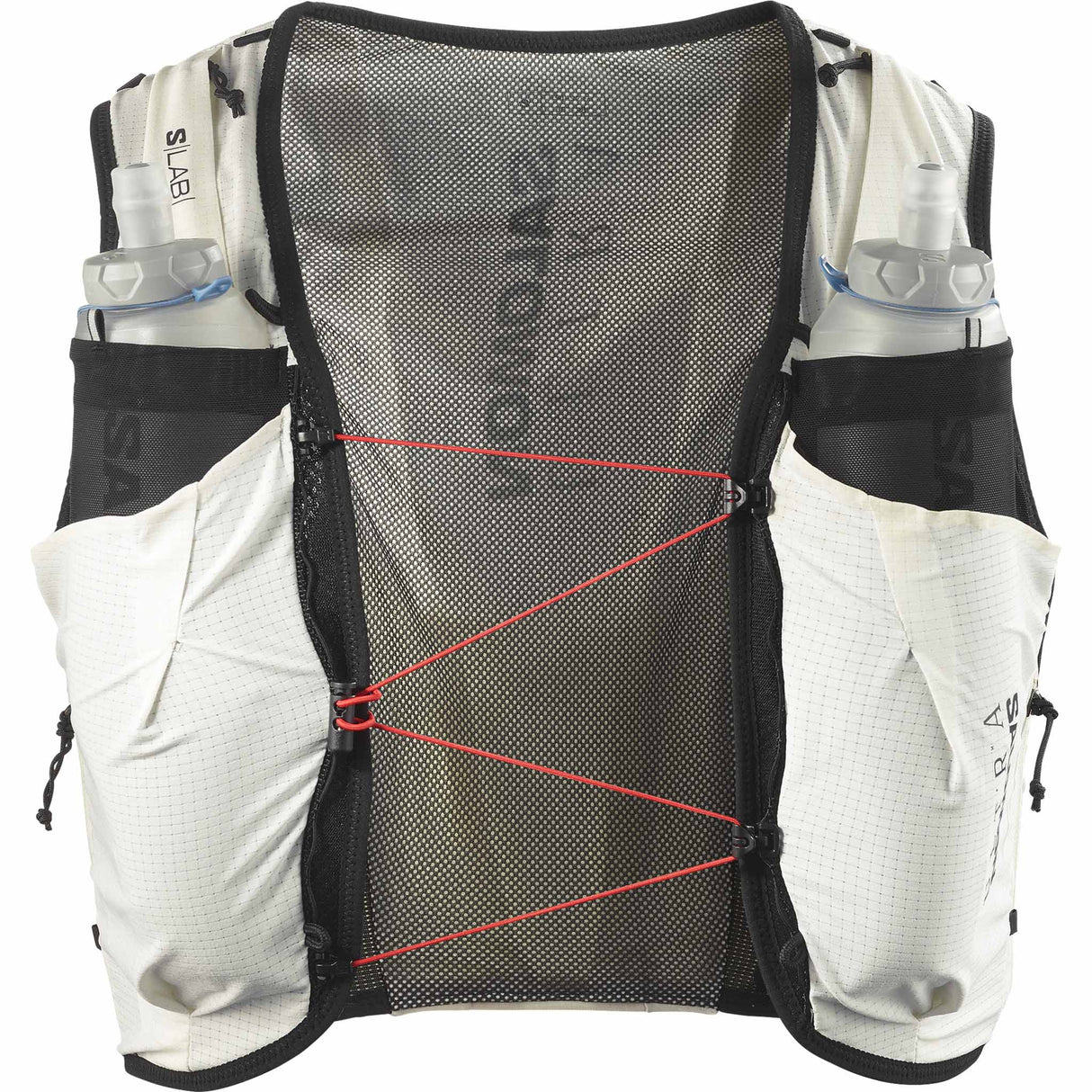 Salomon S/Lab Ultra 10 Running Hydration Vest - Vanilla Ice / Black