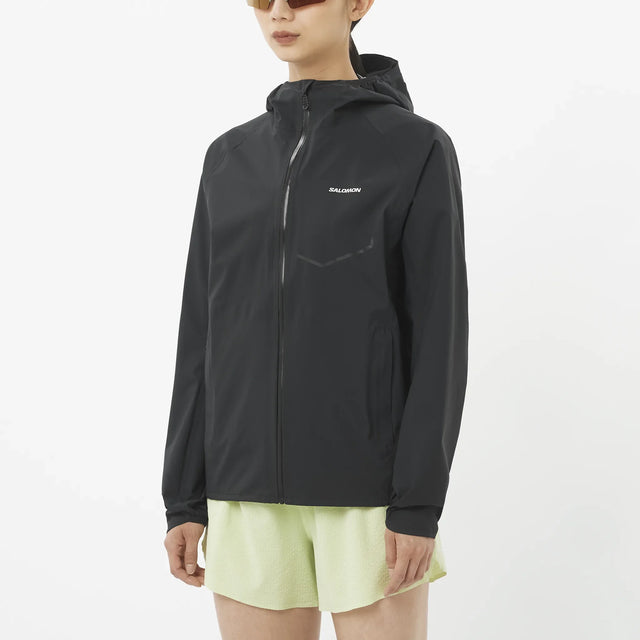 Salomon Bonatti Waterproof veste imperméable pour femme - Deep Black