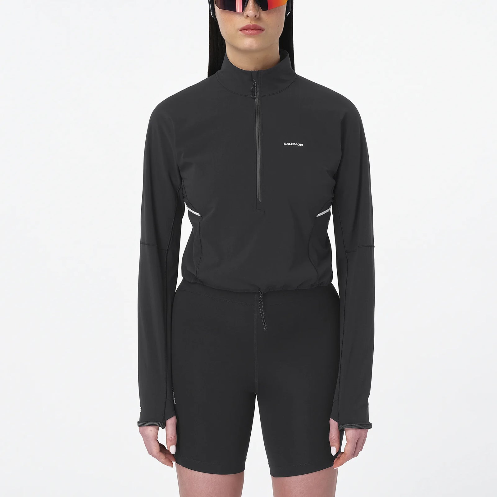 Salomon Sense Aero Hybrid pull court de course pour femme - Deep Black