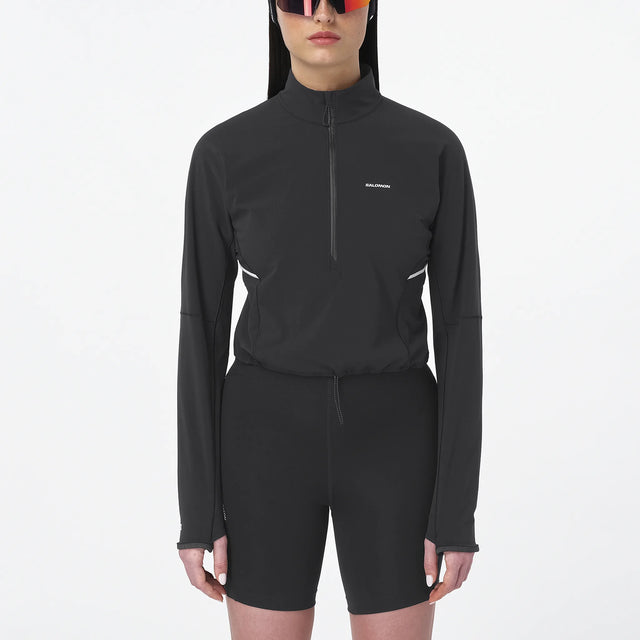 Salomon Sense Aero Hybrid pull court de course pour femme - Deep Black