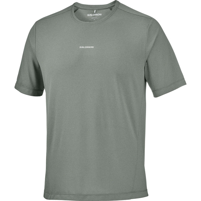 Salomon SHAKEout Core T-shirt de course et entrainement pour homme - Castor Gray