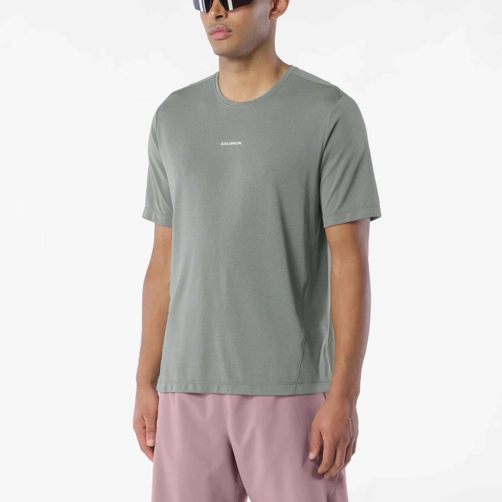 Salomon SHAKEout Core T-shirt de course et entrainement pour homme - Castor Gray