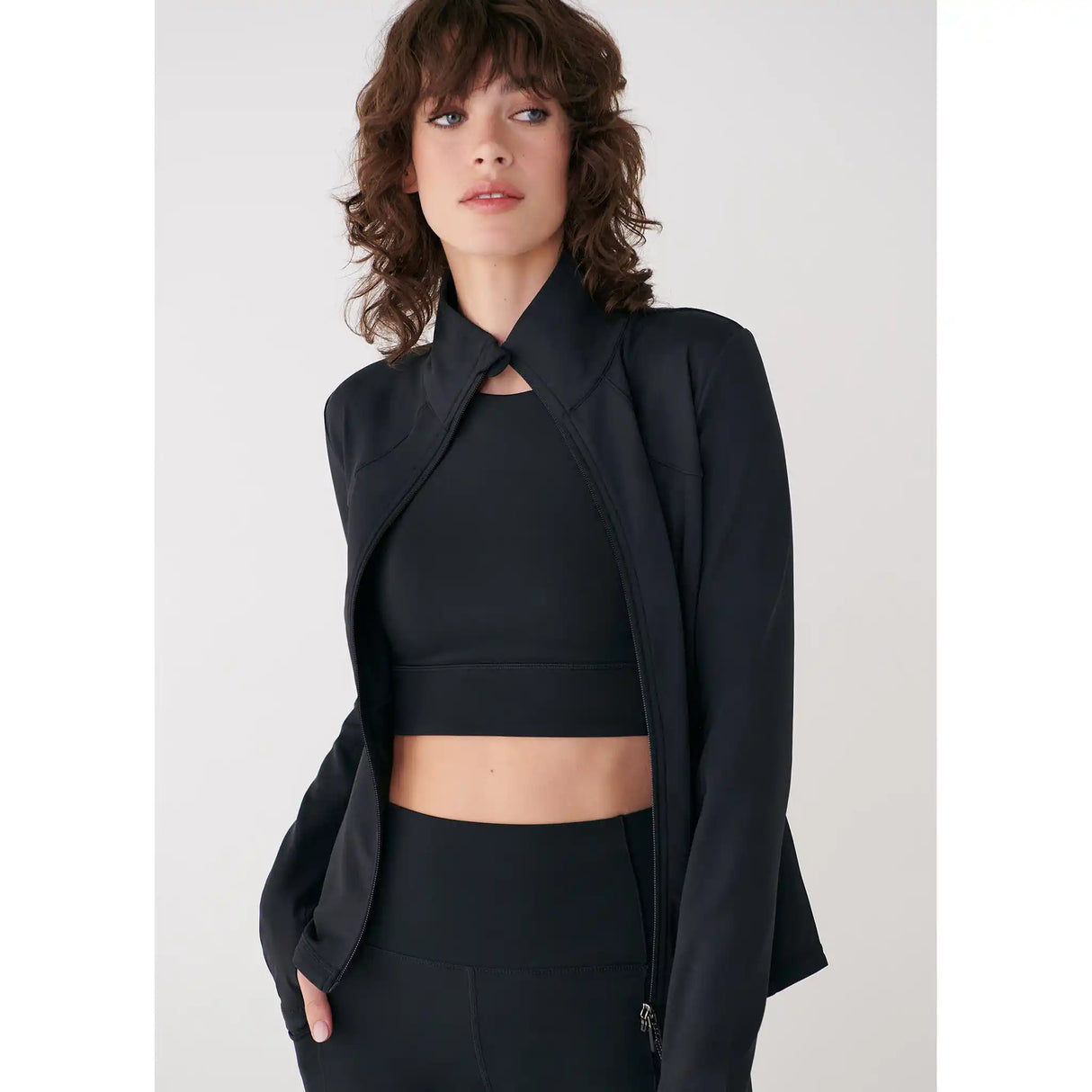 Lole Step Up jacket avec poches invisibles pour femme - Noir