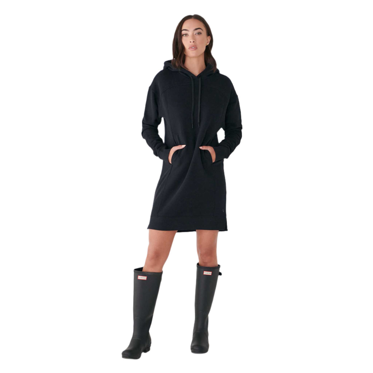 Lolë Lolë robe à capuchon en molleton Icon pour femme